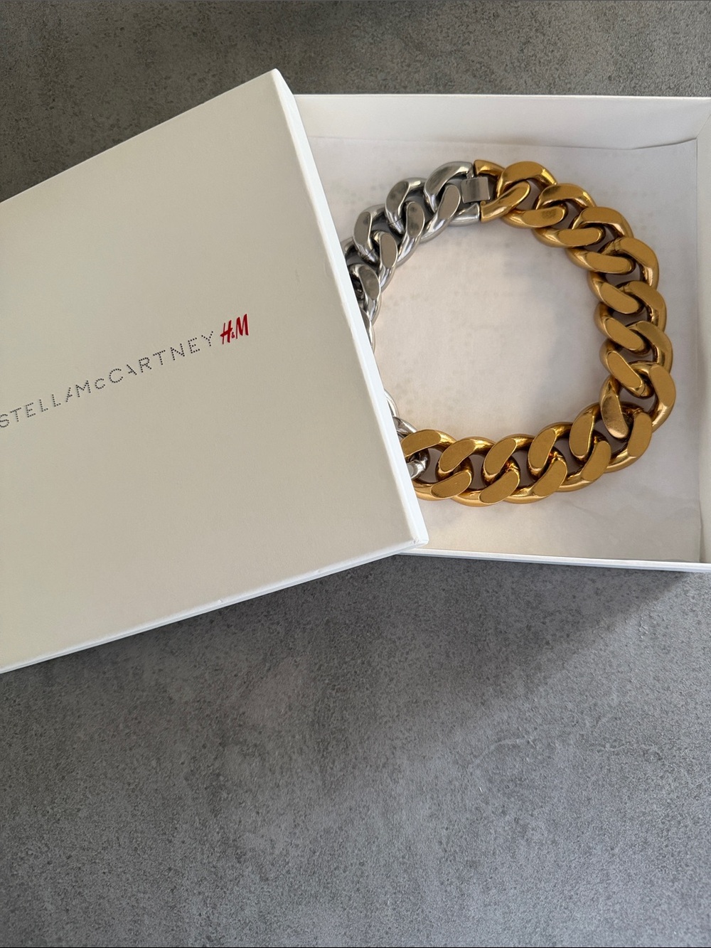 H&M X Stella McCartney Two-Tone Necklace - Picture 8 of 9